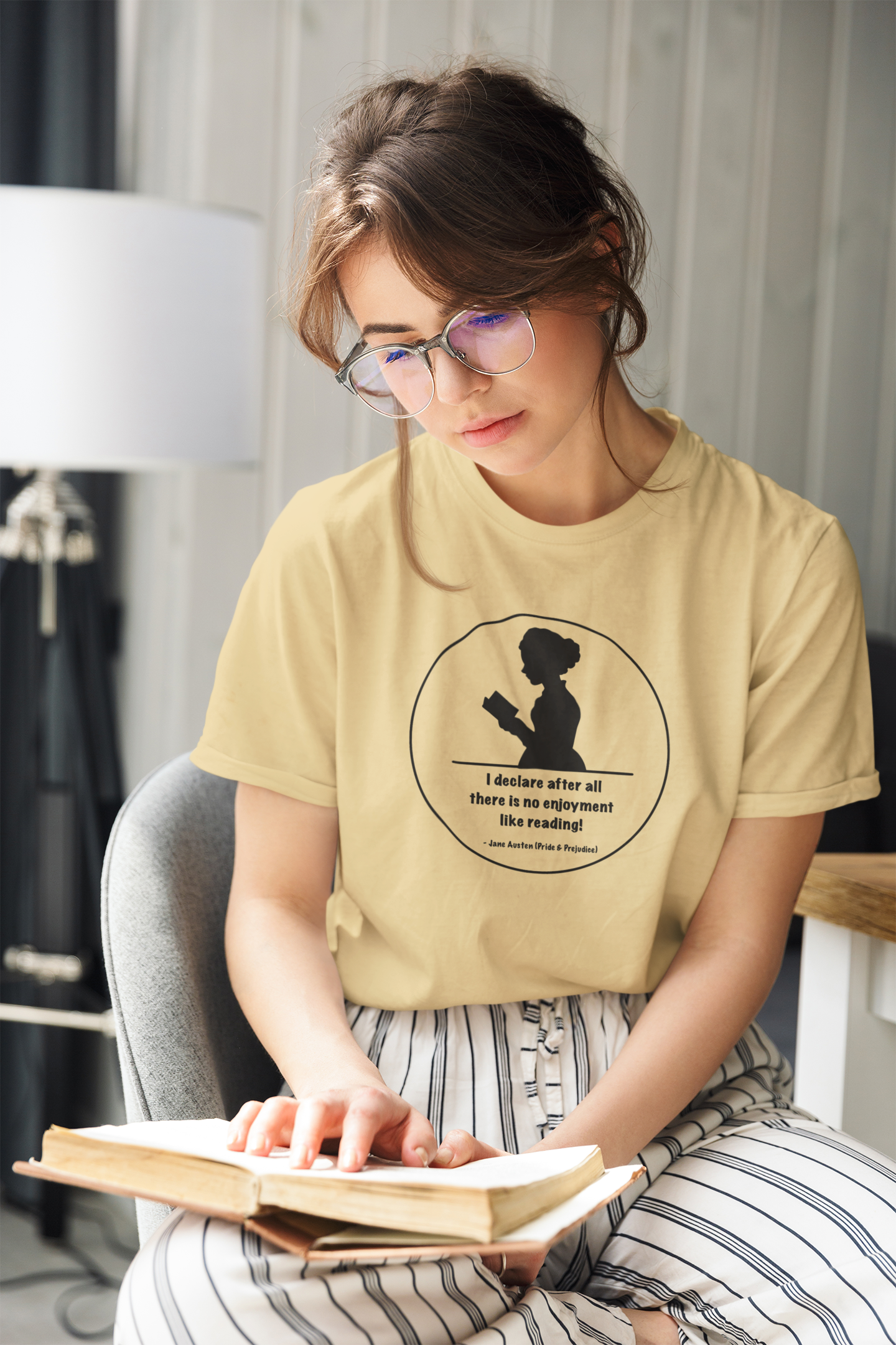 Classic T-Shirt | No Enjoyment Like Reading