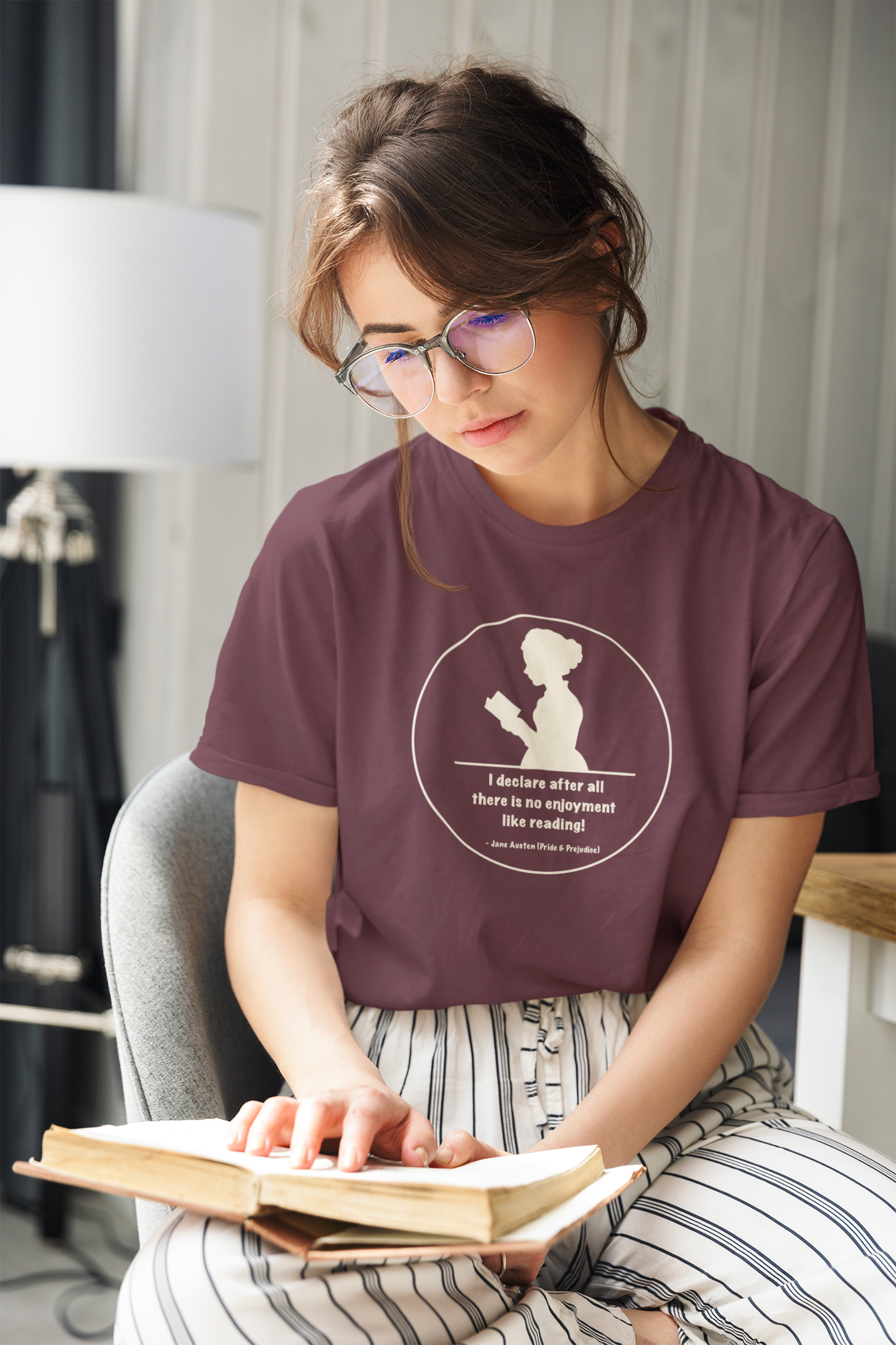 Classic T-Shirt | No Enjoyment Like Reading
