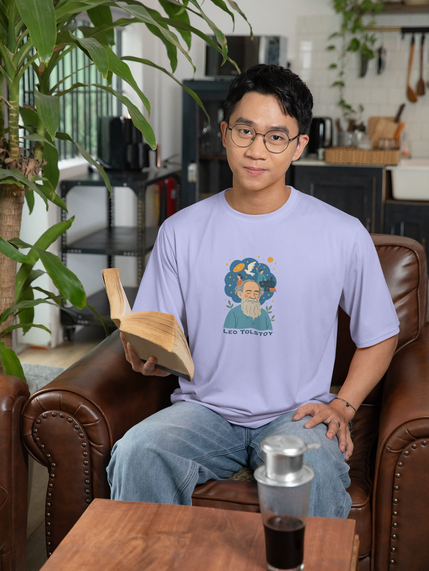 Oversized T-Shirt | Leo Tolstoy