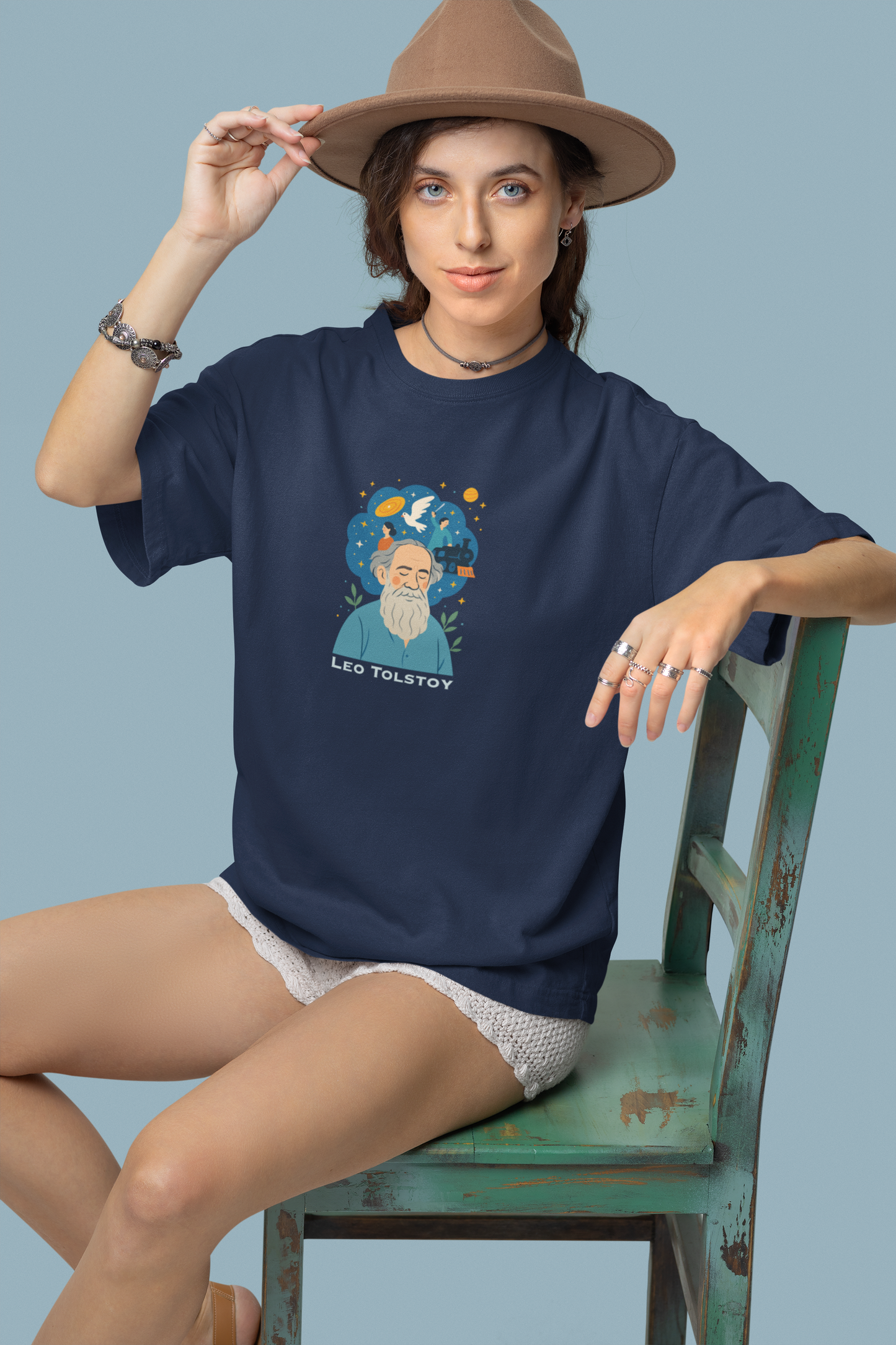Oversized T-Shirt | Leo Tolstoy