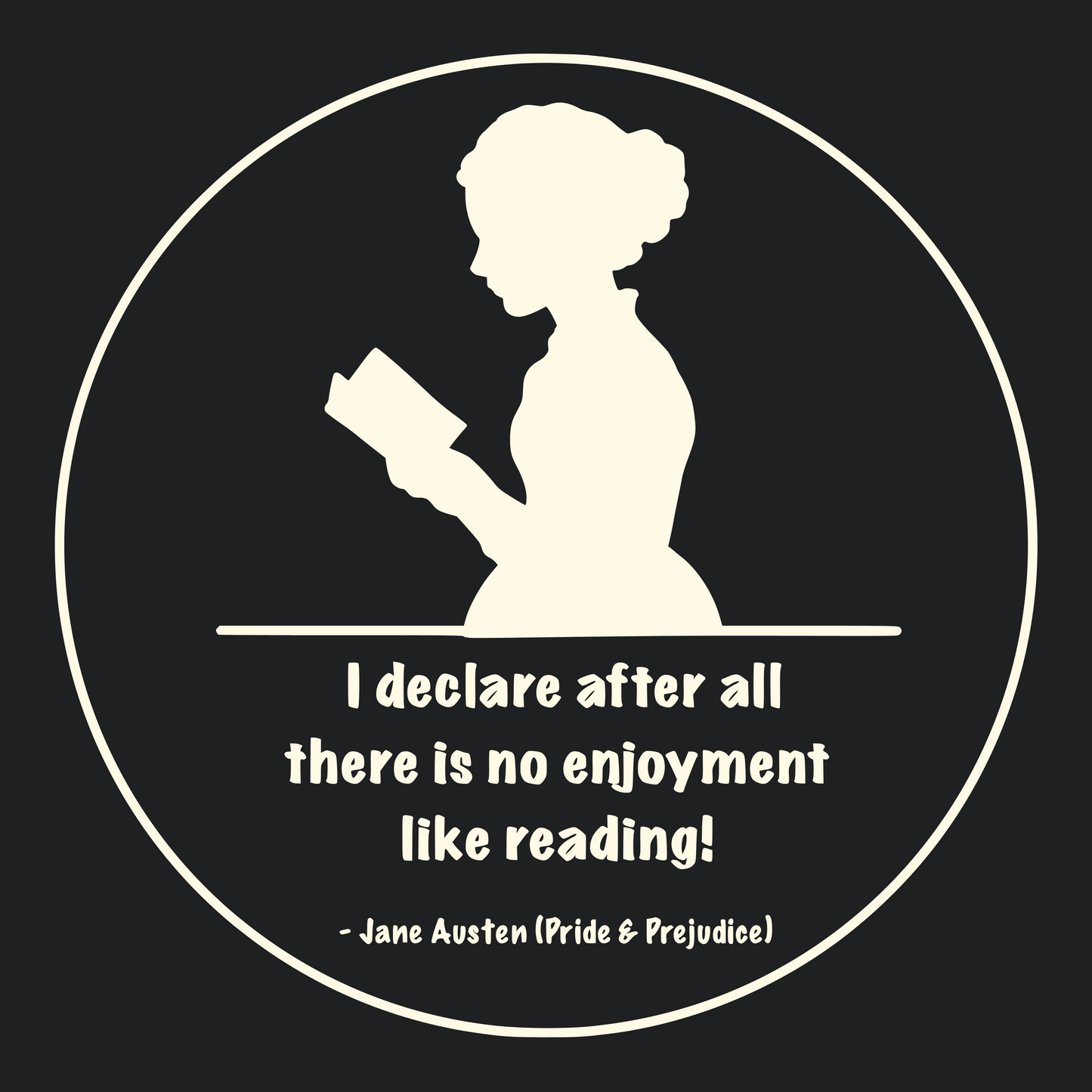 Classic T-Shirt | No Enjoyment Like Reading