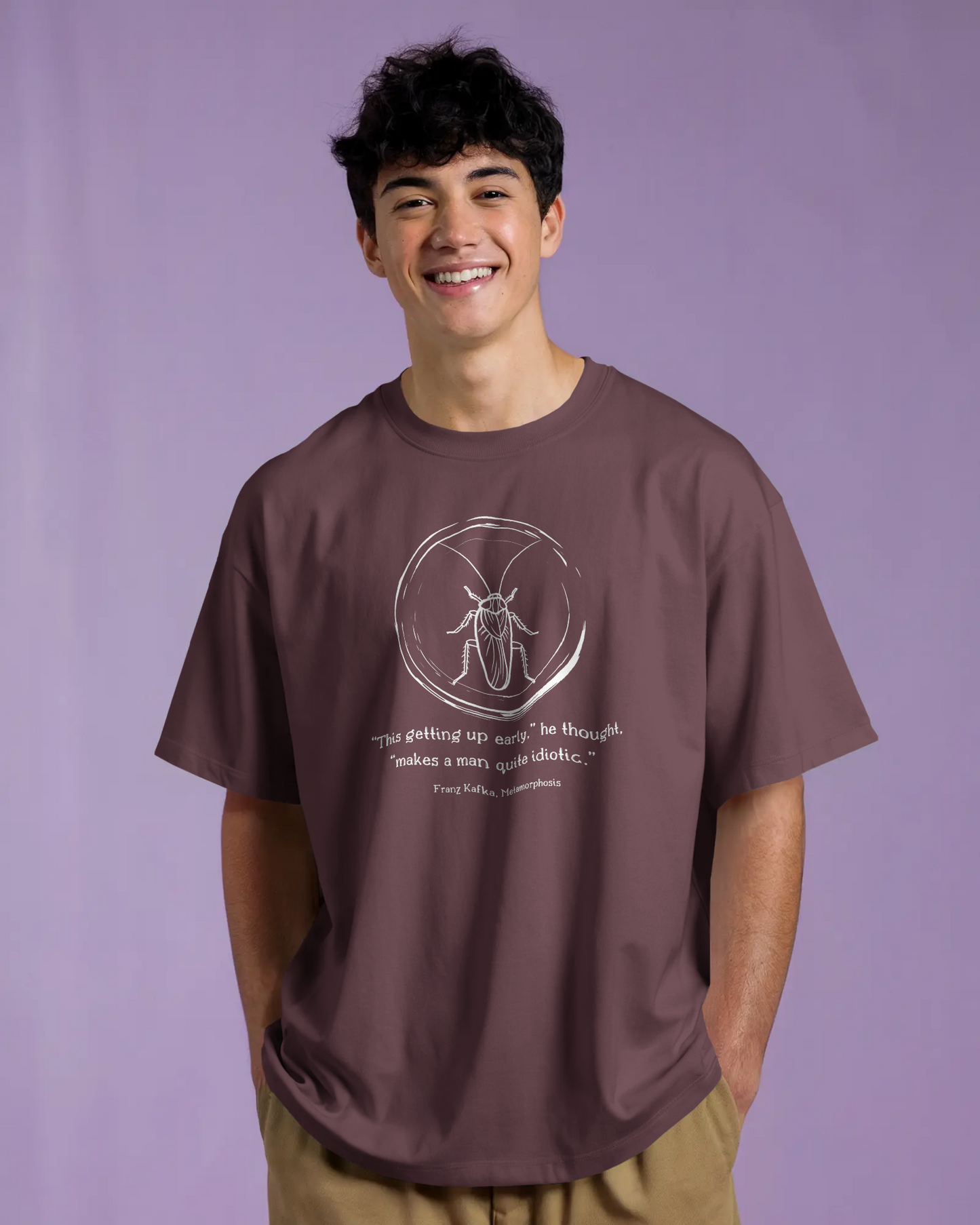 Oversized T-Shirt | This Getting Up Early