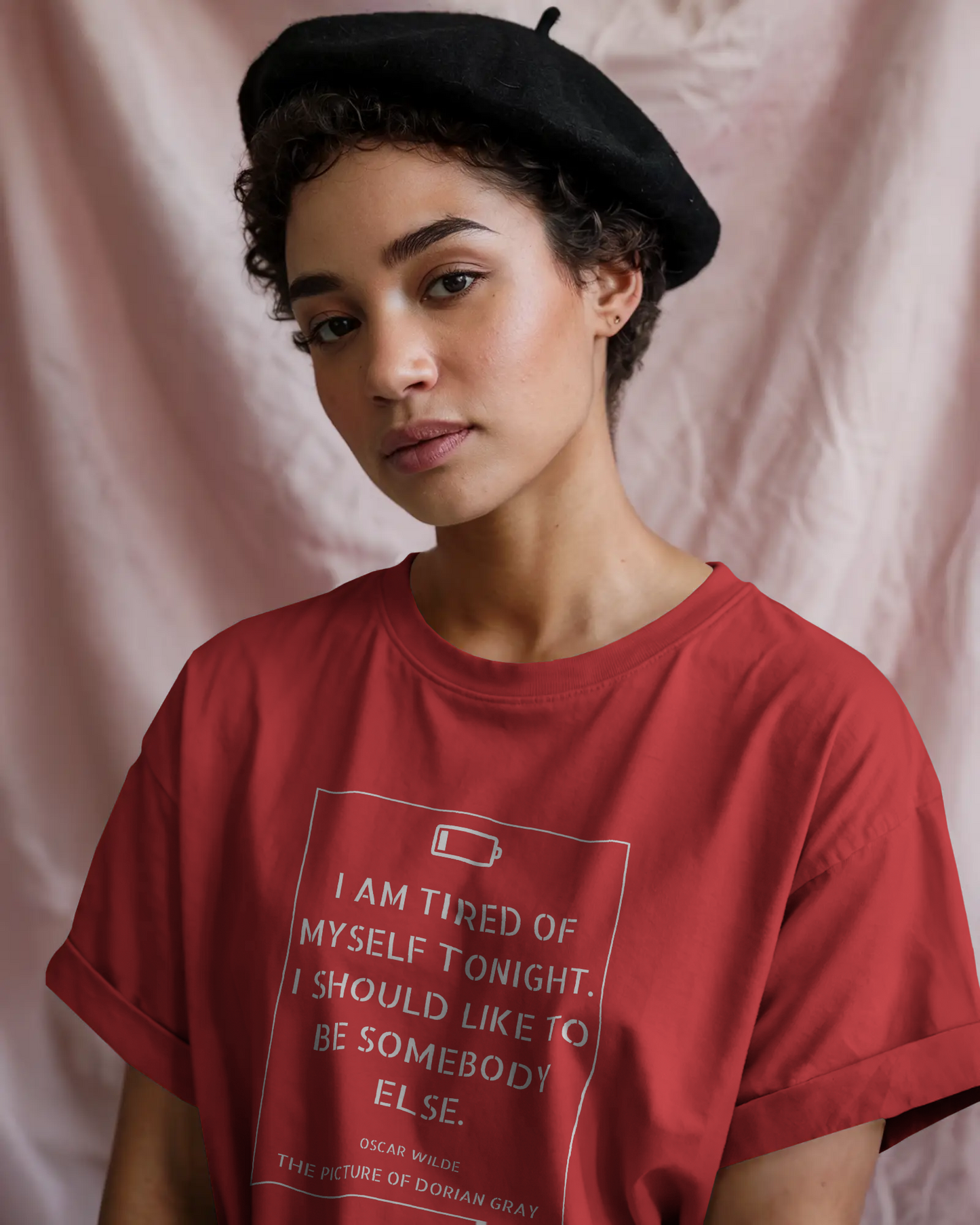 The Picture of Dorian Gray 'I Am Tired of Myself' Oversized T-Shirt