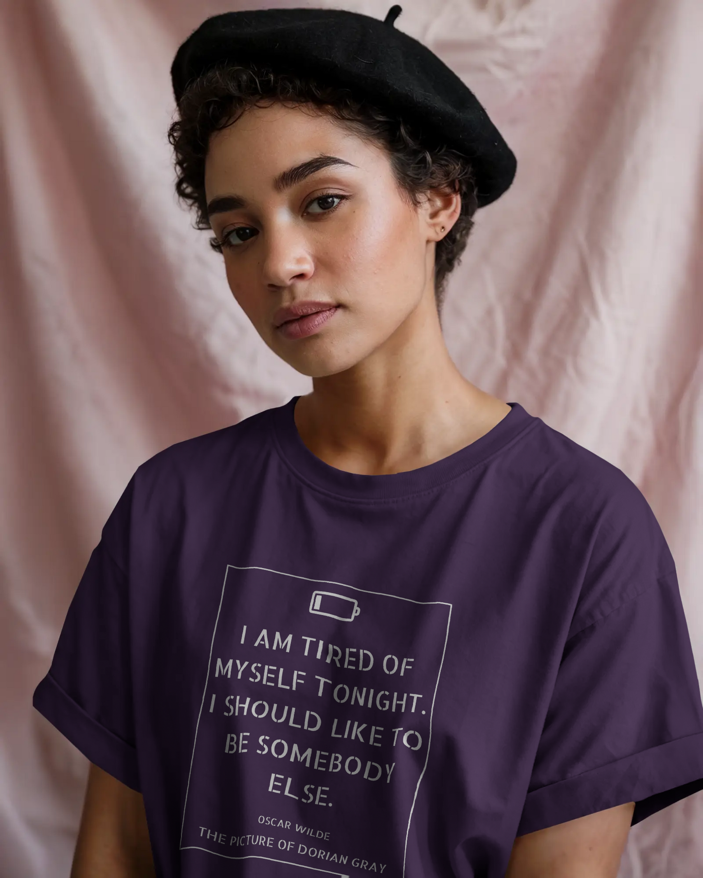 The Picture of Dorian Gray 'I Am Tired of Myself' Oversized T-Shirt