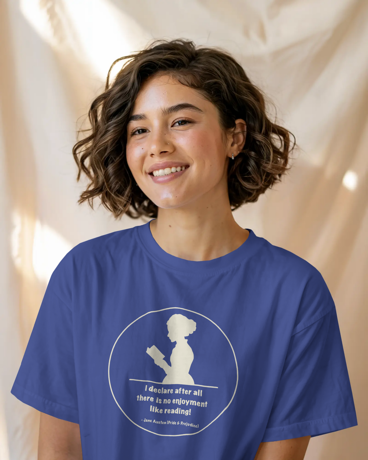 Oversized T-Shirt | No Enjoyment Like Reading
