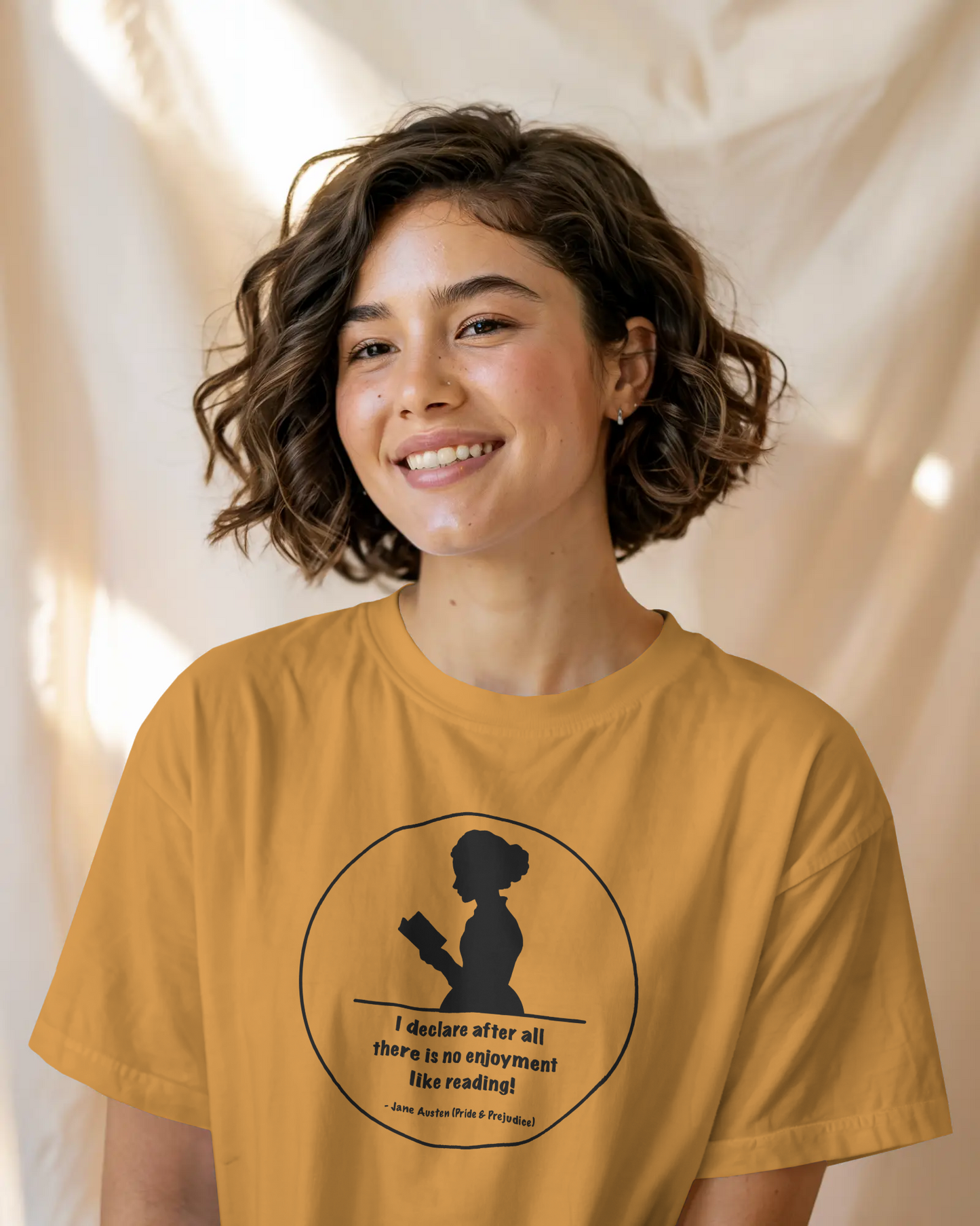 Oversized T-Shirt | No Enjoyment Like Reading