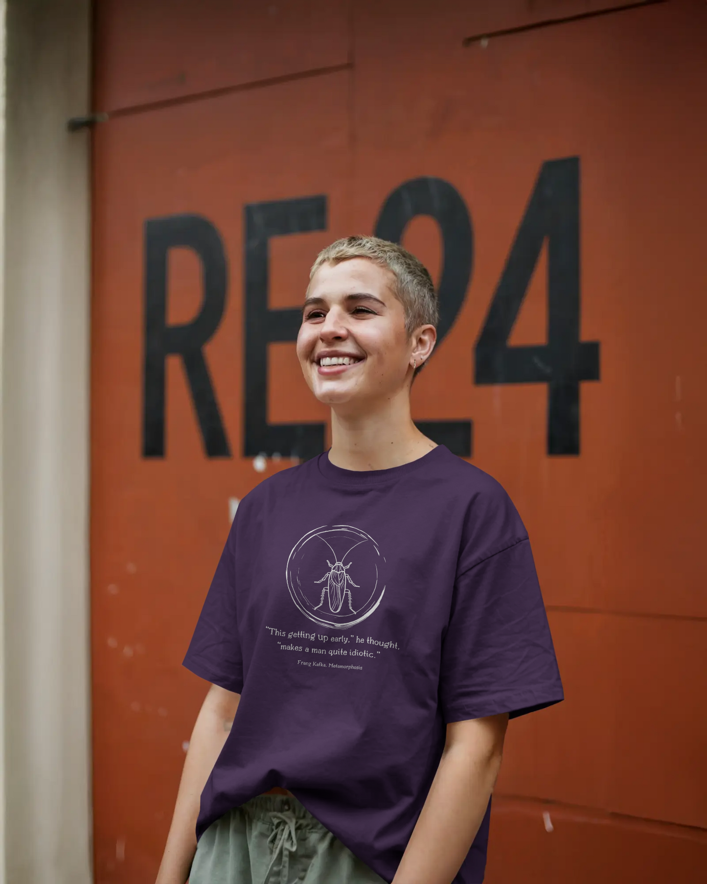 Oversized T-Shirt | This Getting Up Early