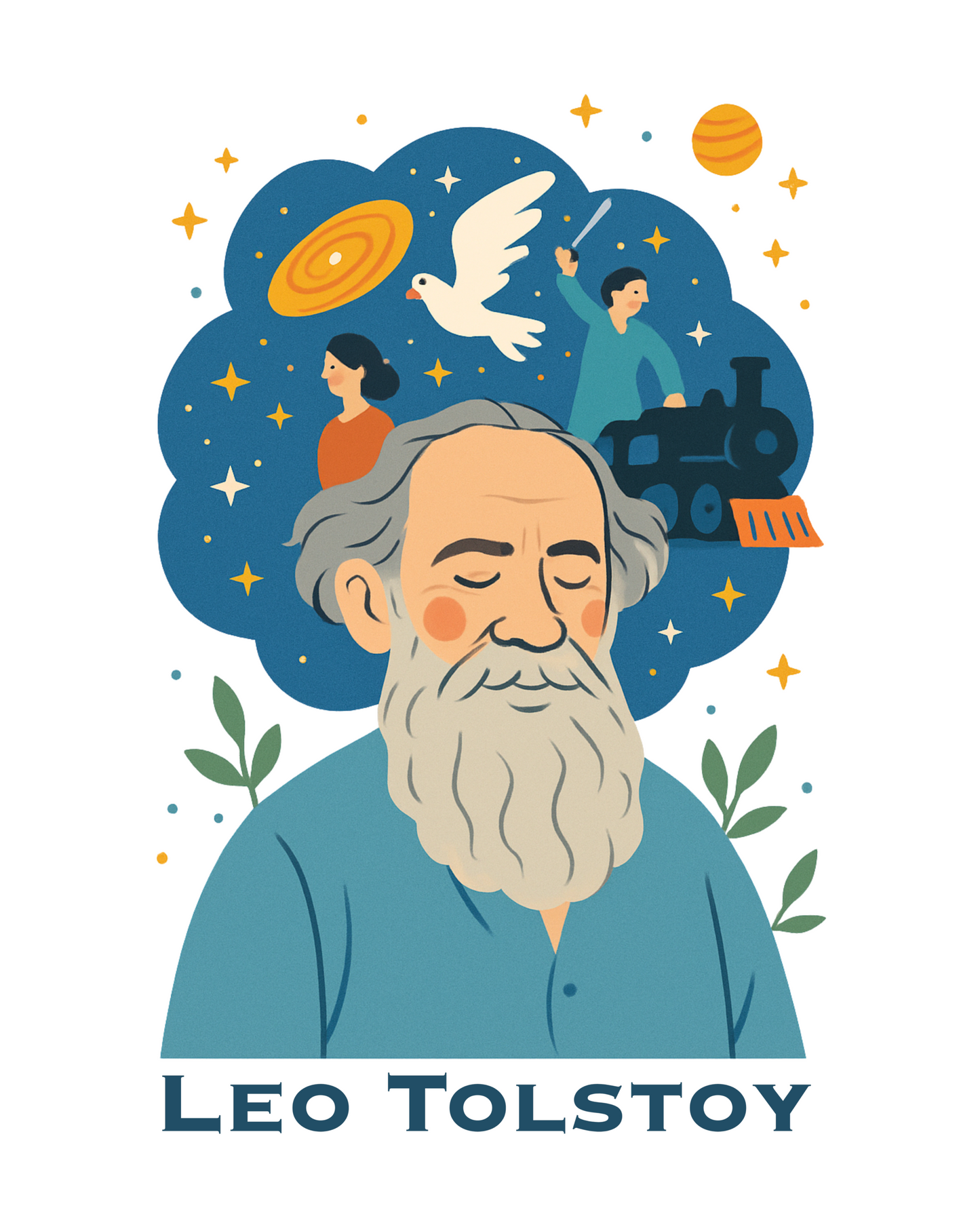Classic T-Shirt | Leo Tolstoy