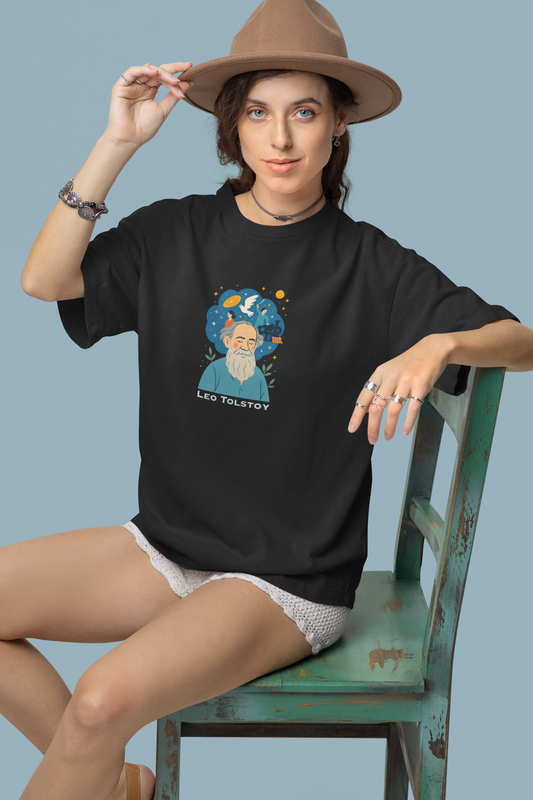 Oversized T-Shirt | Leo Tolstoy