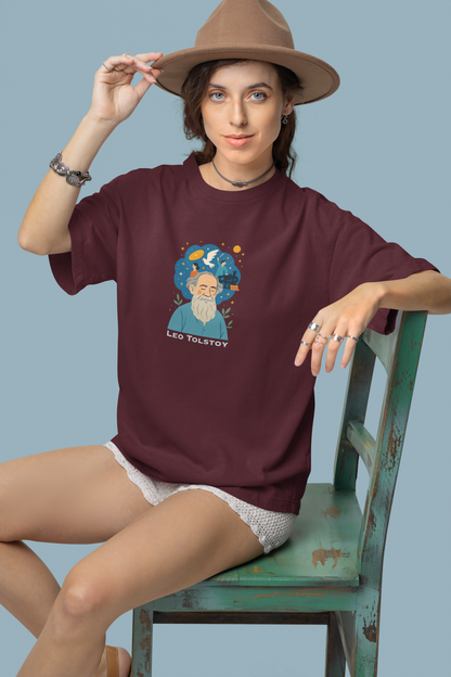 Oversized T-Shirt | Leo Tolstoy