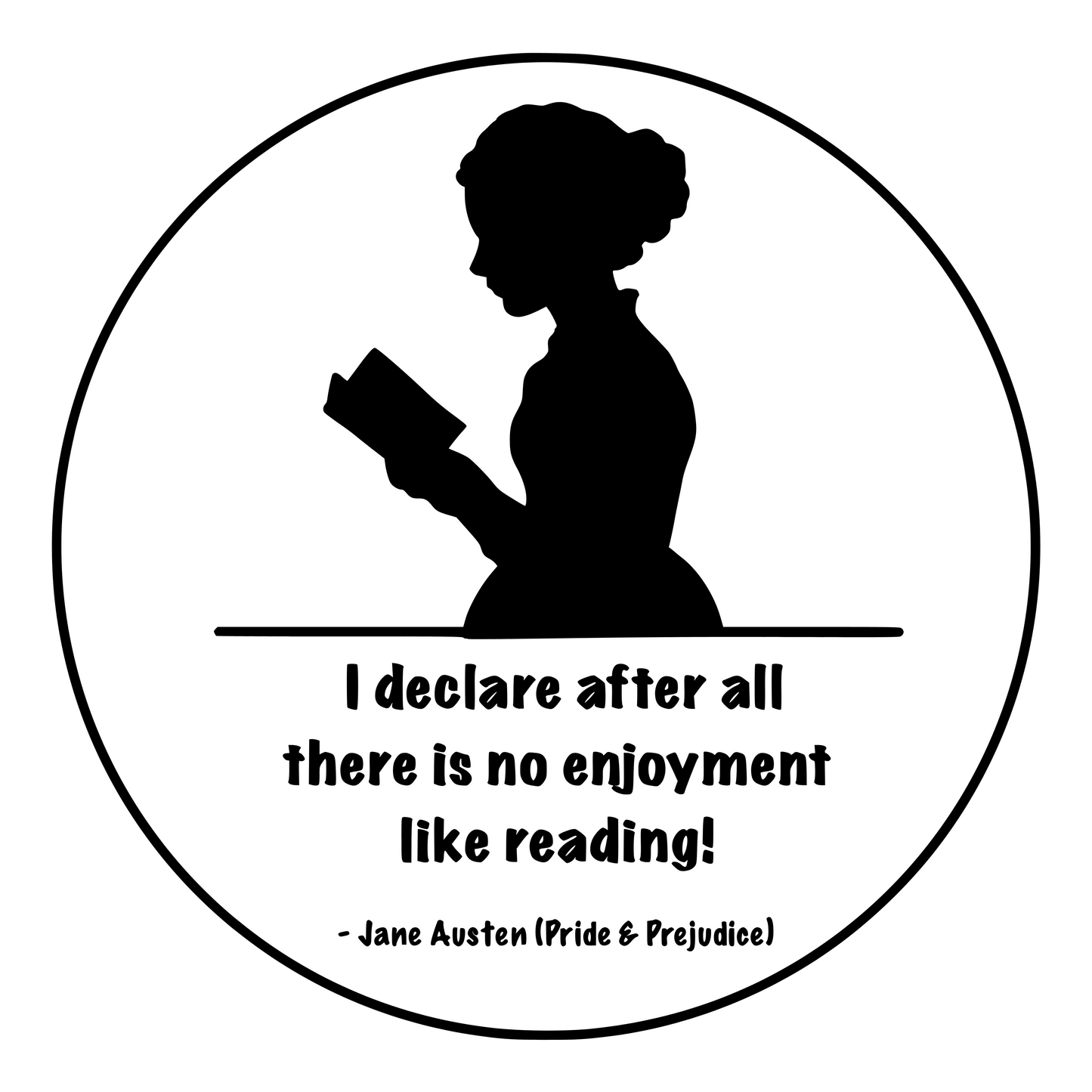 Classic T-Shirt | No Enjoyment Like Reading