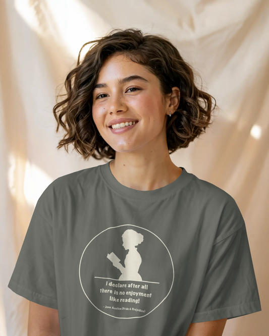 Oversized T-Shirt | No Enjoyment Like Reading