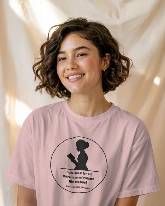 Oversized T-Shirt | No Enjoyment Like Reading