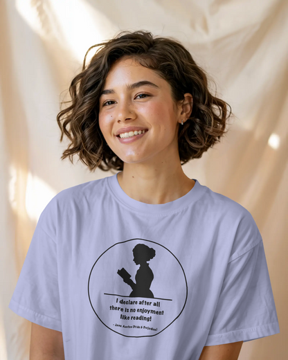 Oversized T-Shirt | No Enjoyment Like Reading