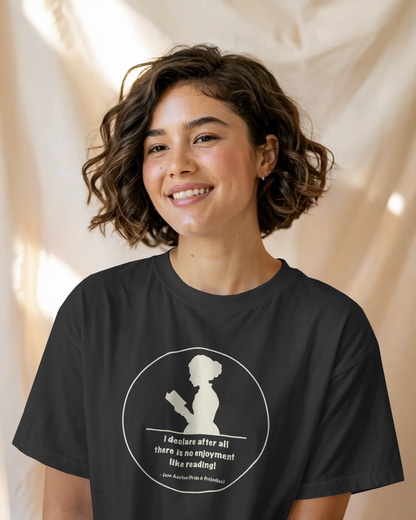Oversized T-Shirt | No Enjoyment Like Reading