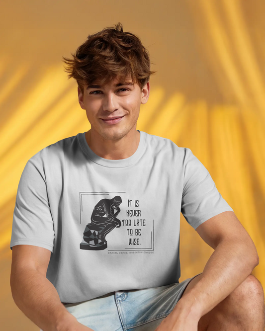 Classic T-Shirt | Never Too Late To Be Wise